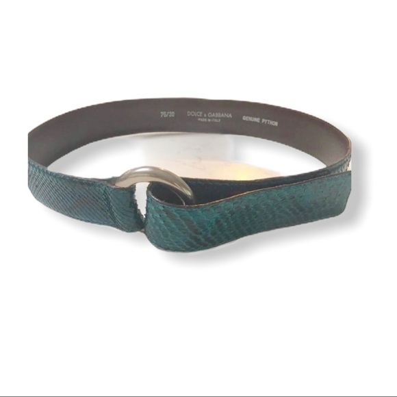 DOLCE & GABBANAVintage Python Belt 75/30